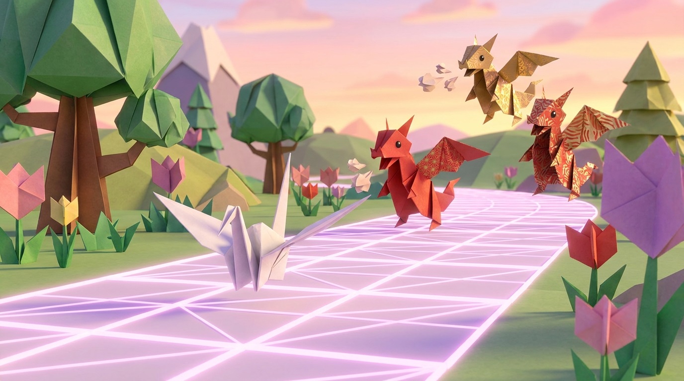 Origami Garden